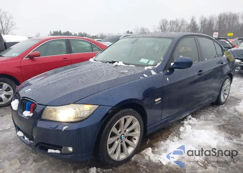 2011 BMW 328I xDrive из США, поврежденный, VIN WBAPK5C53BA994683